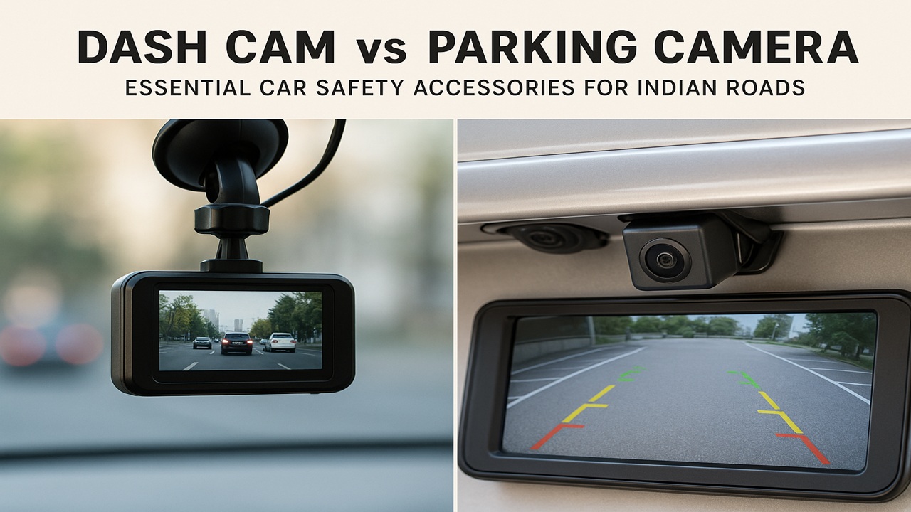 Dash Cam vs Parking Camera